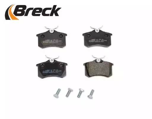 Комплект тормозных колодок, диско 20961 00 704 00 BRECK