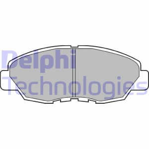 Комплект тормозных колодок, диско LP734 DELPHI