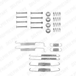 Комплектующие, тормозная колодка LY1026 DELPHI