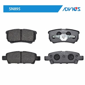 Колодки тормозные дисковые SN895 ADVICS