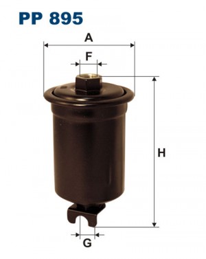 Фильтр топливный PP895 FILTRON