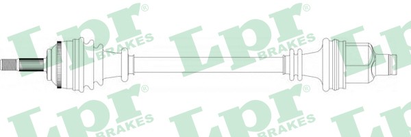 Приводной вал DS39135 LPR
