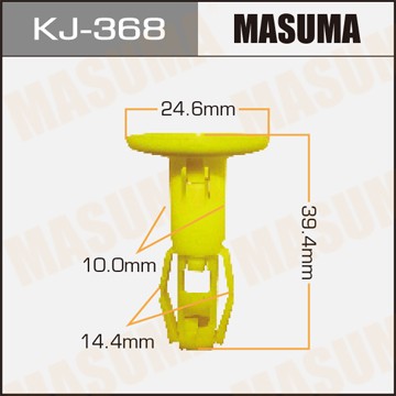 Клипса крепежная KJ368 MASUMA