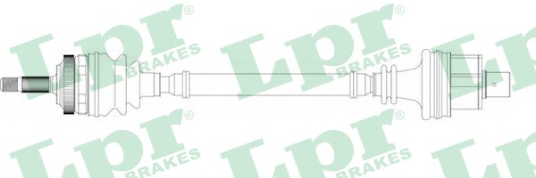 Приводной вал DS39074 LPR