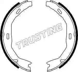 Комплект тормозных колодок, стояночная тормозная система 052.132 TRUSTING