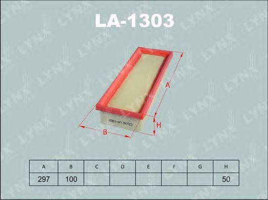 Фильтр воздушный LA-1303 LYNXAUTO