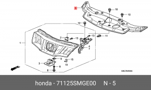 Деталь 71125SMGE00 HONDA
