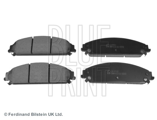 Комплект тормозных колодок, диско ADA104230 BLUE PRINT