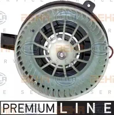 вентилятор салона 8EW351303331 HELLA