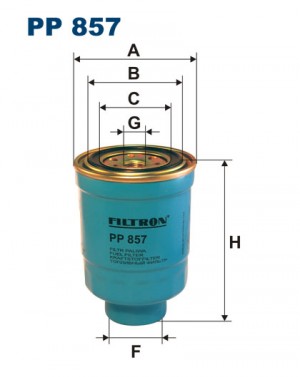 Фильтр топливный PP 857 FILTRON