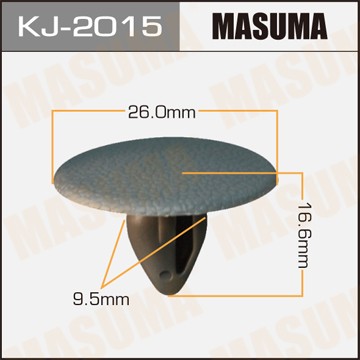 Клипса крепежная KJ2015 MASUMA