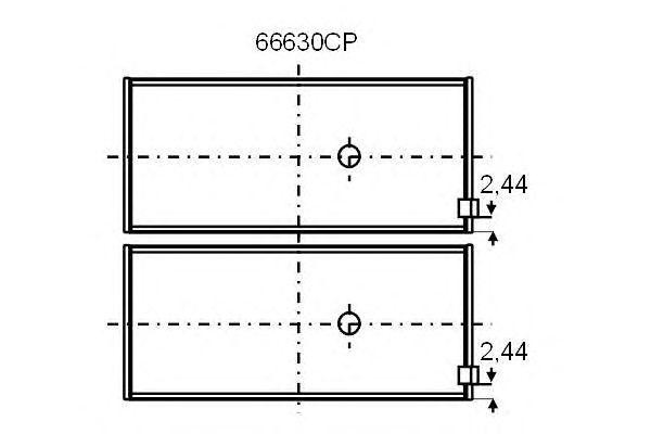Подшипник 66630CP GLYCO