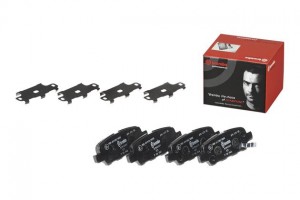 Комплект тормозных колодок, диско P56046 BREMBO