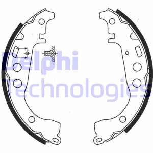 Комплект тормозных колодок LS1854 DELPHI