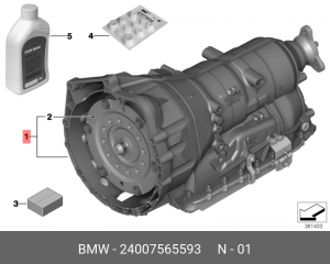 АКПП в сборе 24 00 7 565 593 BMW