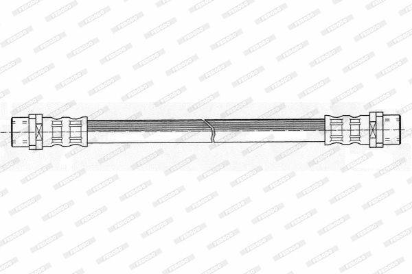 Тормозной шланг FHY2166 FERODO