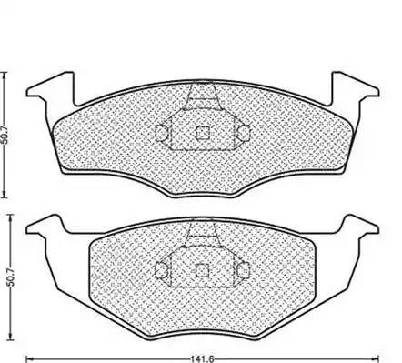 Комплект тормозных колодок, диско 430216170408 MAGNETI MARELLI