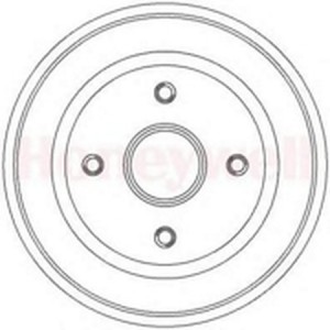 Тормозной барабан 329259B BENDIX JURID