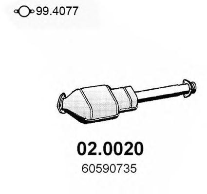 Катализатор 020020 ASSO