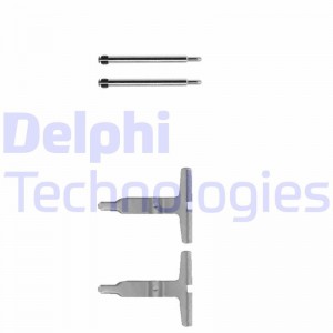 Комплектующие, колодки дискового тормоза LX0312 DELPHI
