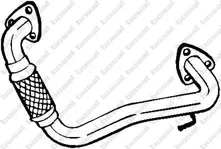 Выпускной трубопровод 730213 BOSAL
