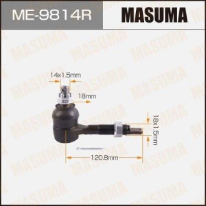 Наконечник рулевой тяги ME-9814R MASUMA