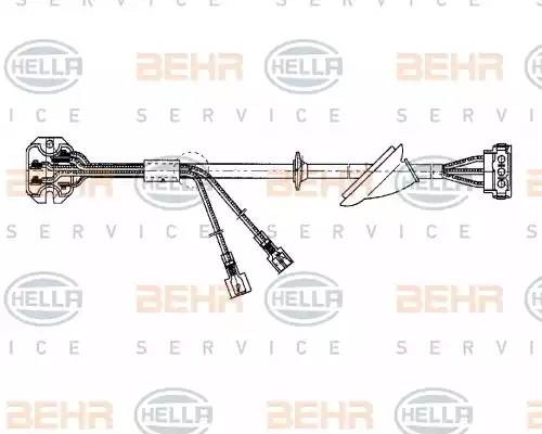 Блок управления, отопление / вентиляция 5HL 351 321-081 HELLA