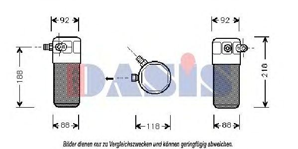 Осушитель, кондиционер 802480N AKS DASIS