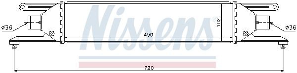 Интеркулер 96631 NISSENS