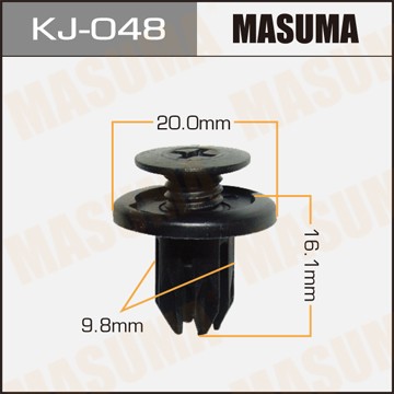 Клипса крепежная KJ048 MASUMA