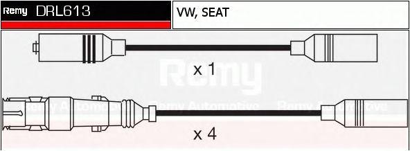 Ккомплект проводов зажигания DRL613 DELCO REMY