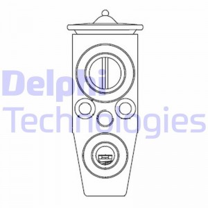 Комплект подшипника ступицы колеса BK471 DELPHI