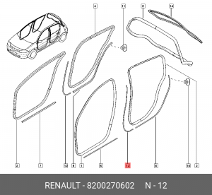 Деталь 8200270602 RENAULT