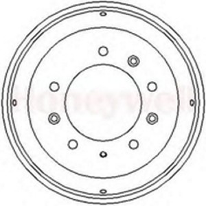 Тормозной барабан 329065B BENDIX JURID