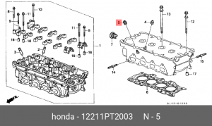 Колпачок маслосъемный 12211PT2003 HONDA