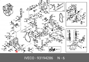 Болт 93194286 IVECO