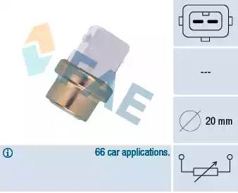 Температурный датчик охлаждающей жидкости 32600 FAE