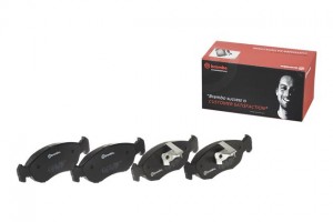 Комплект тормозных колодок, диско P61051 BREMBO