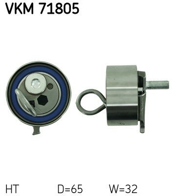 Натяжной ролик, ремень ГРМ VKM71805 SKF