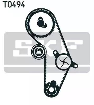 Комплект ремня ГРМ VKMS95020 SKF
