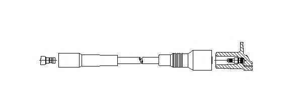 Провод зажигания 35350 BREMI
