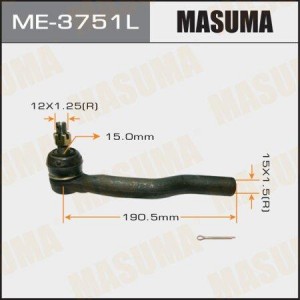 Наконечник рулевой тяги ME-3751L MASUMA
