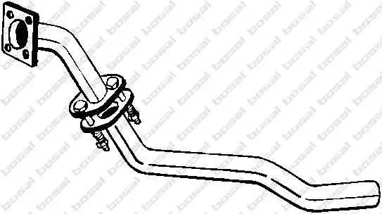 Выпускной трубопровод 783767 BOSAL