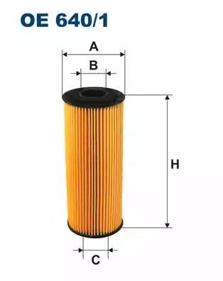 Фильтр масляный двигателя OE6401 FILTRON