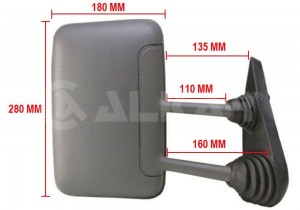 Наружное зеркало 6110972 ALKAR