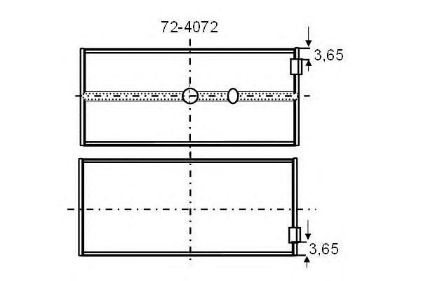 Подшипник 72-4072 GLYCO