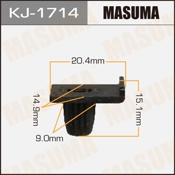 Уплотнение кузовных деталей KJ1714 MASUMA