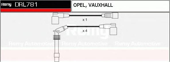 Ккомплект проводов зажигания DRL781 DELCO REMY