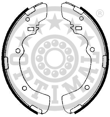 Комплект тормозных колодок BB-3790 OPTIMAL