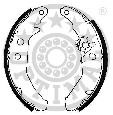 Комплект тормозных колодок BB-1850 OPTIMAL